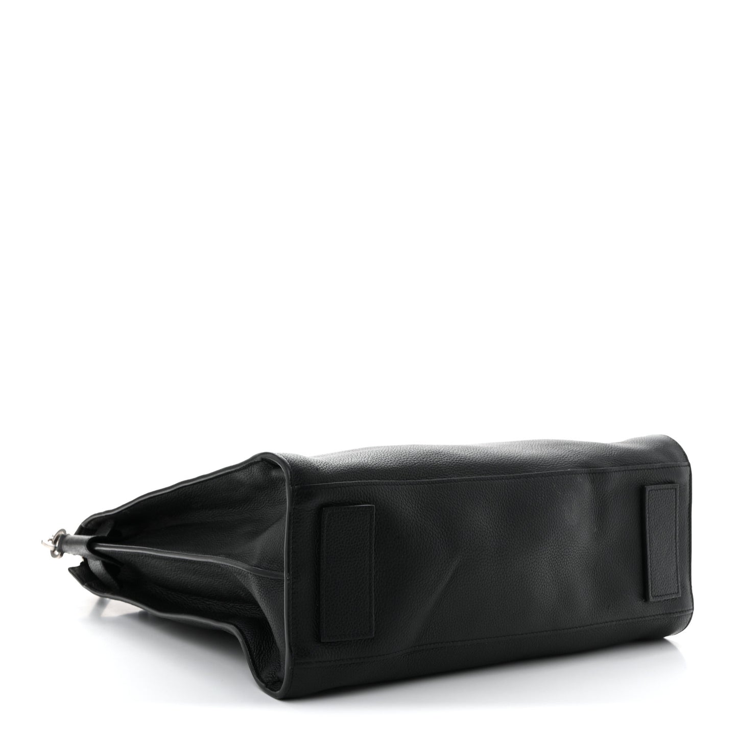 Grained Calfskin Sac De Jour Souple North South Tote Black