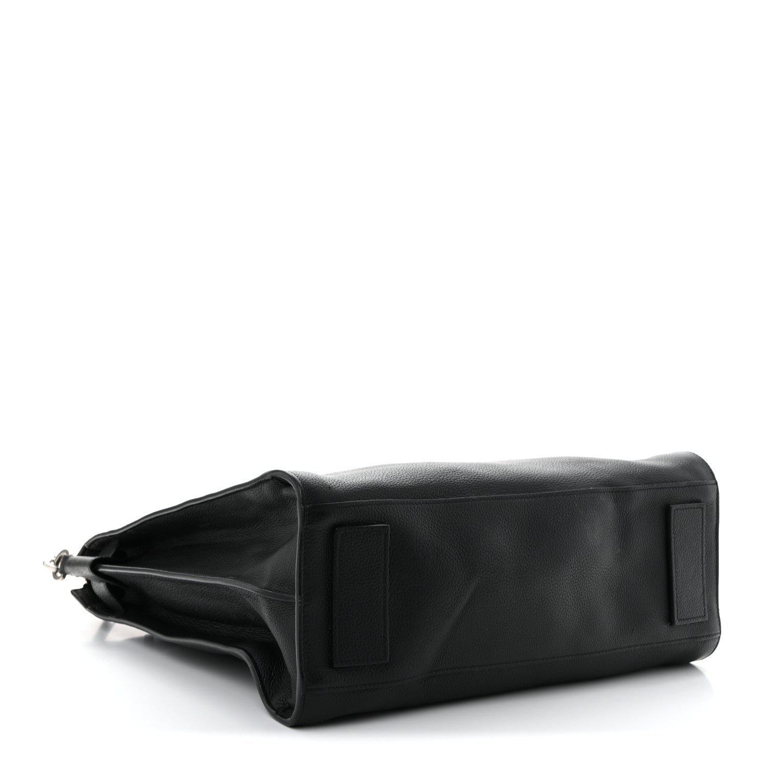 Saint Laurent Grained Calfskin Sac De Jour Souple North South Tote Black 4 of 12