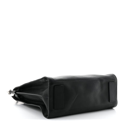 Saint Laurent Grained Calfskin Sac De Jour Souple North South Tote Black 4 of 12