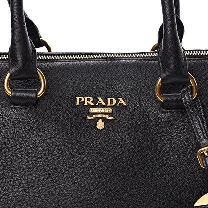 Prada Vitello Phenix Bauletto Black 12 of 12