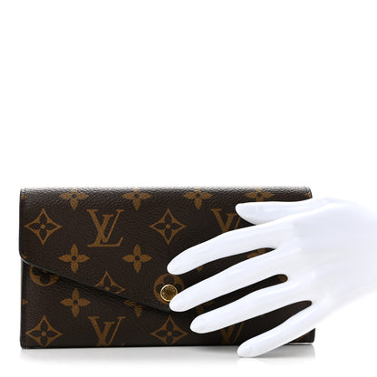 Louis Vuitton Monogram Sarah Wallet NM Fuchsia 2 of 8