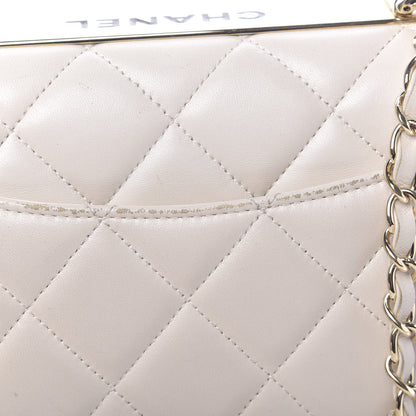 Chanel Lambskin Quilted Small Trendy CC Dual Handle Flap Bag Grey 14 of 16