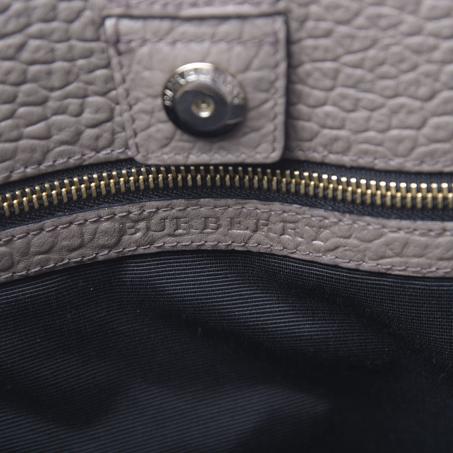 Heritage Grain Medium Woodbury Tote Pale Taupe
