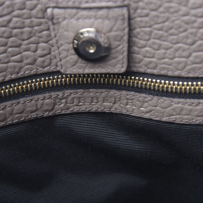 Burberry Heritage Grain Medium Woodbury Tote Pale Taupe 7 of 24