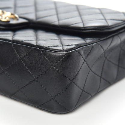 Chanel Lambskin Medium Westminster Pearl Flap Black 8 of 10