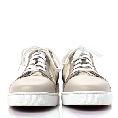 Christian Louboutin Calfskin Mens Junior Orlato Flat Sneakers 42 Natural 2 of 8