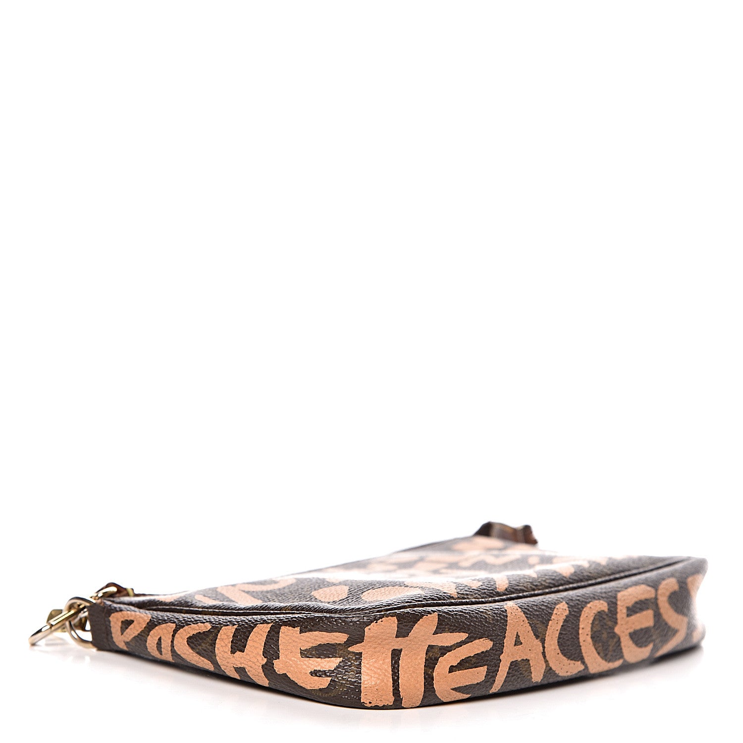 Louis Vuitton Monogram Graffiti Pochette Accessories Peach 4 of 11