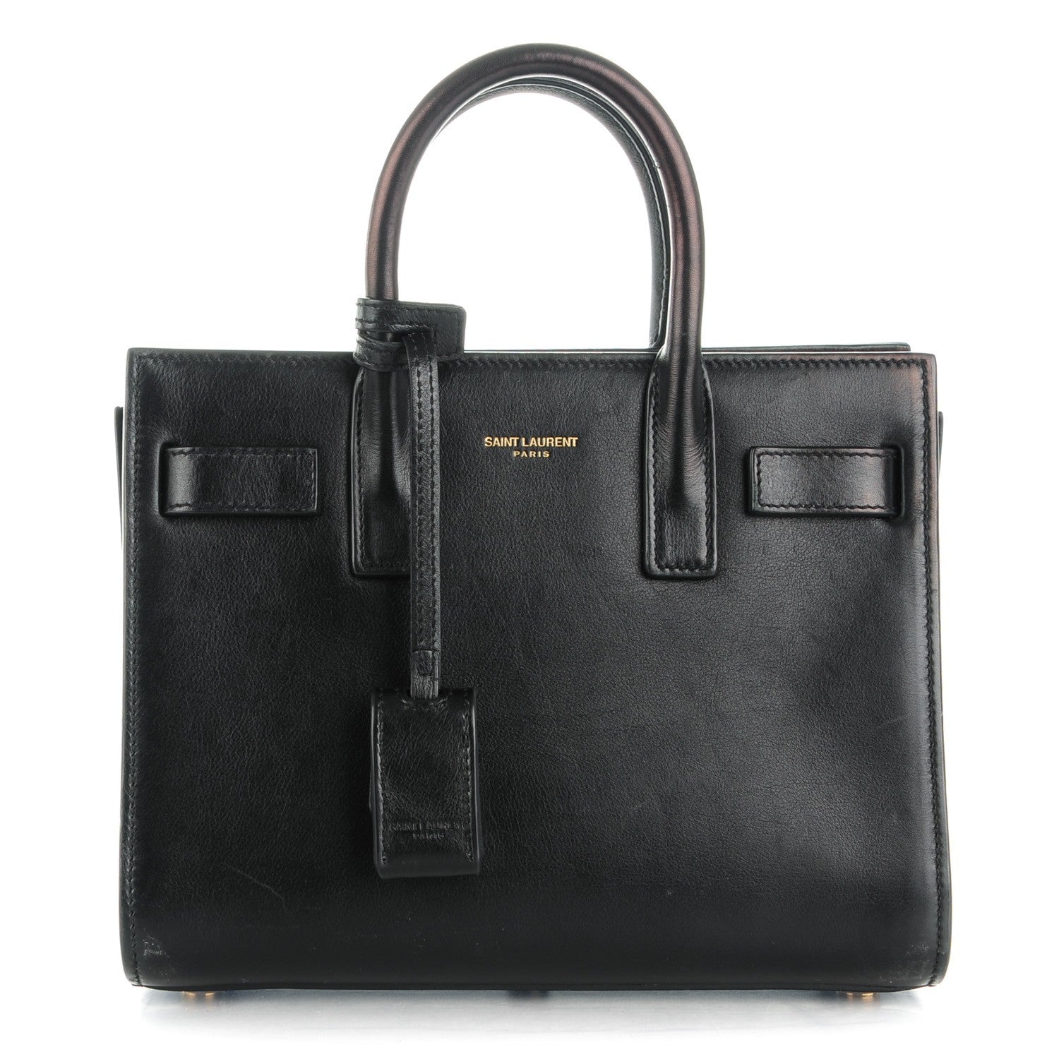 Saint Laurent Calfskin Nano Sac De Jour Black 1 of 6