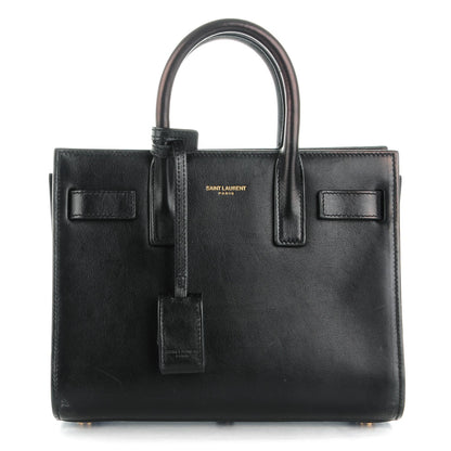 Saint Laurent Calfskin Nano Sac De Jour Black 1 of 6