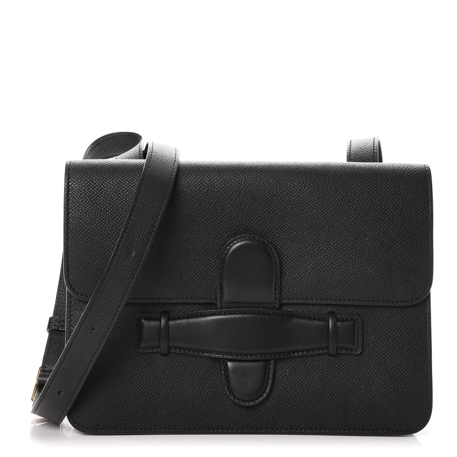Celine Baby Grained Calfskin Medium Symmetrical Bag Black 1 of 11