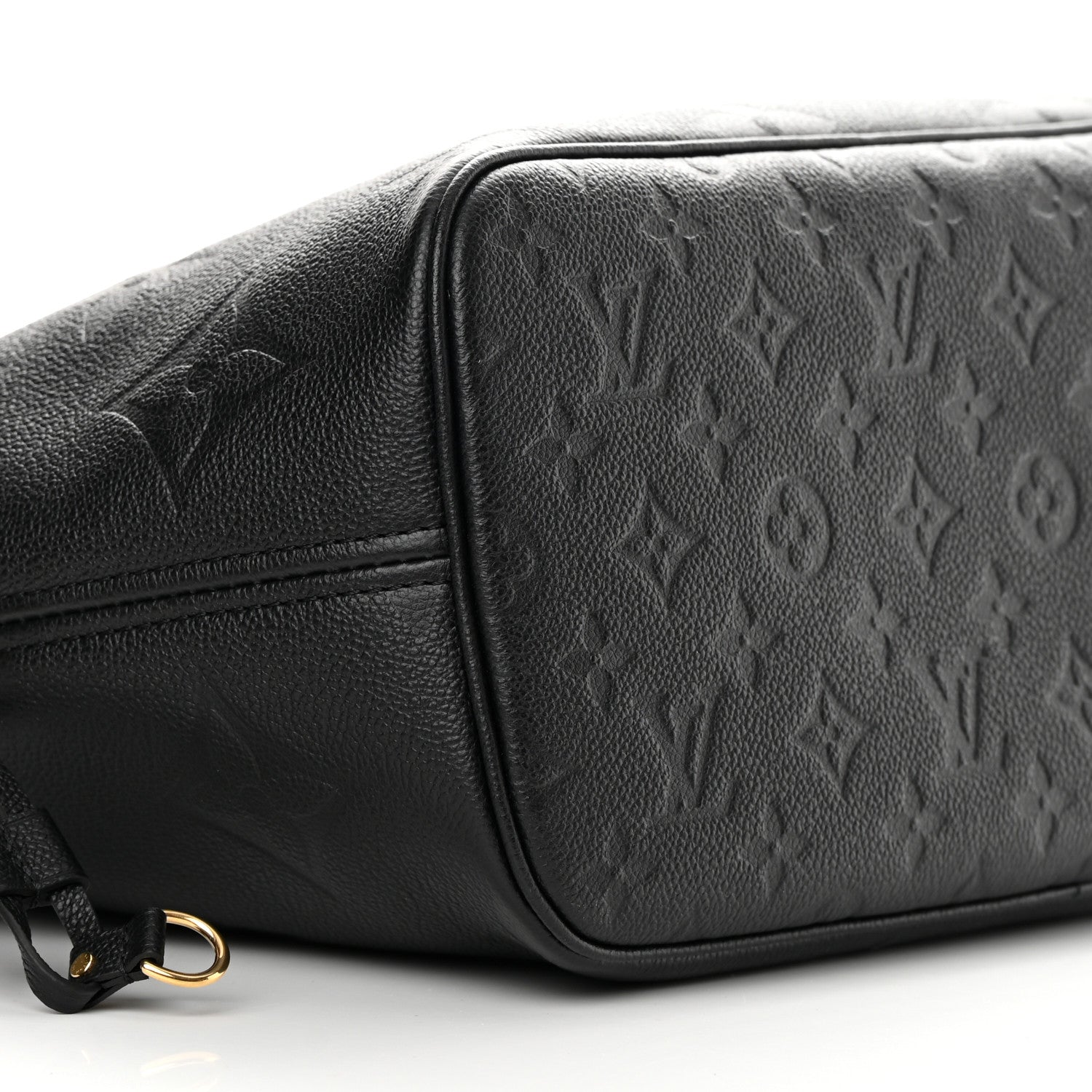 Louis Vuitton Empreinte Monogram Giant Neverfull MM Black 9 of 11