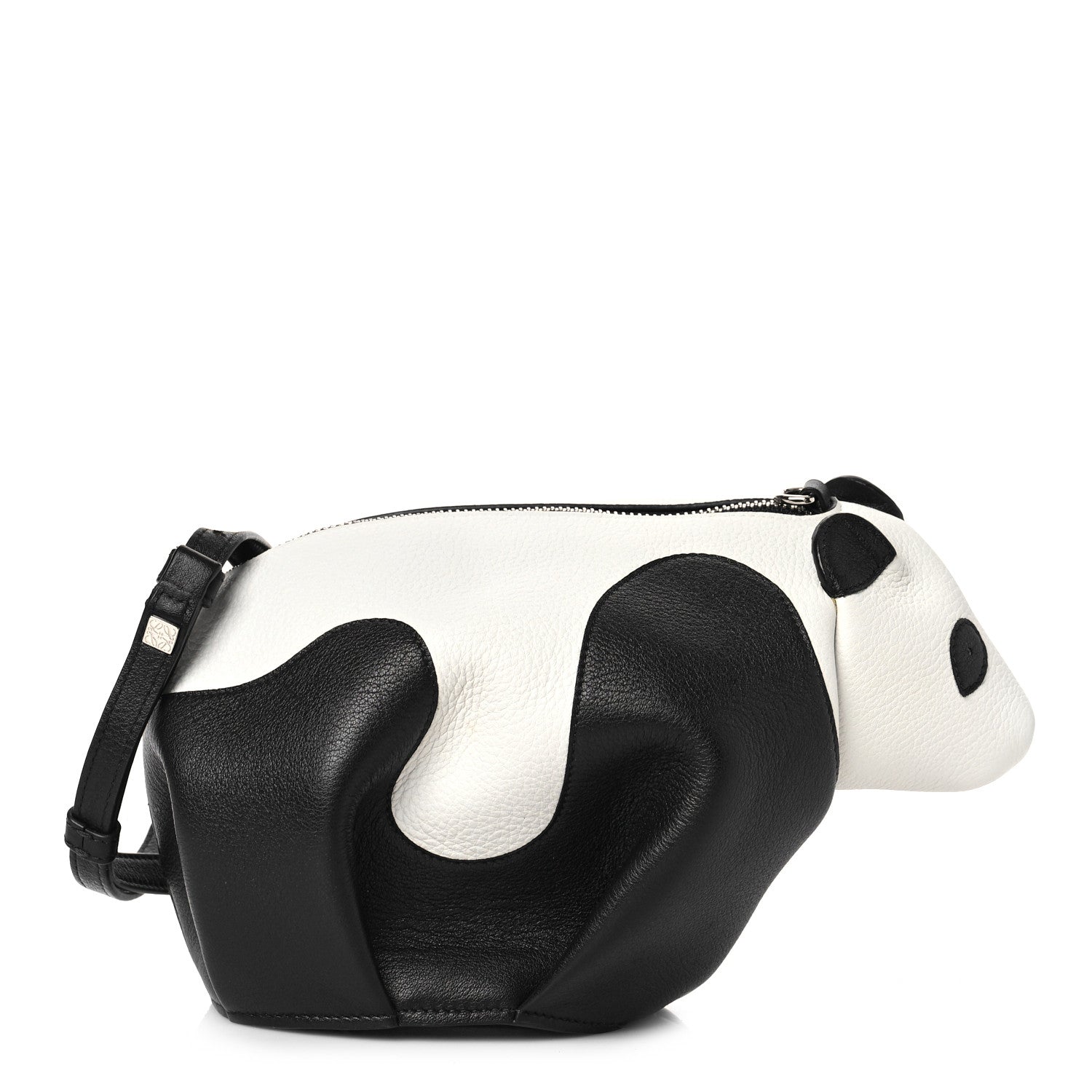 Loewe Calfskin Panda Crossbody Black White 1 of 8