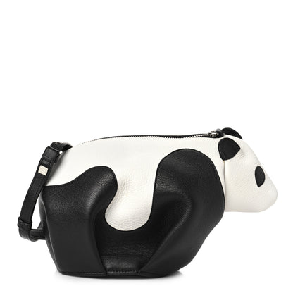 Loewe Calfskin Panda Crossbody Black White 1 of 8