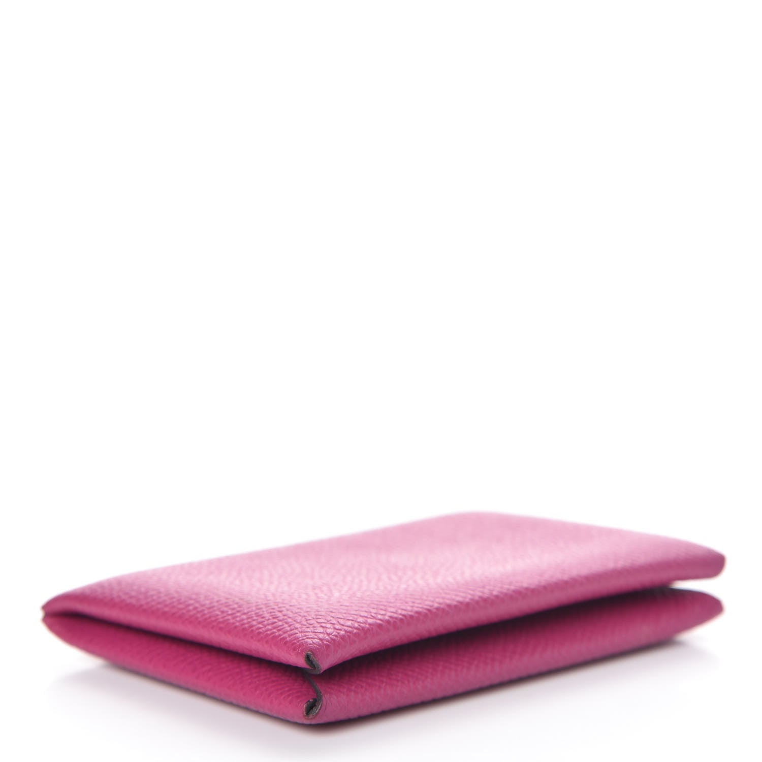 Hermes Epsom Calvi Card Case Rose Pourpre 4 of 7