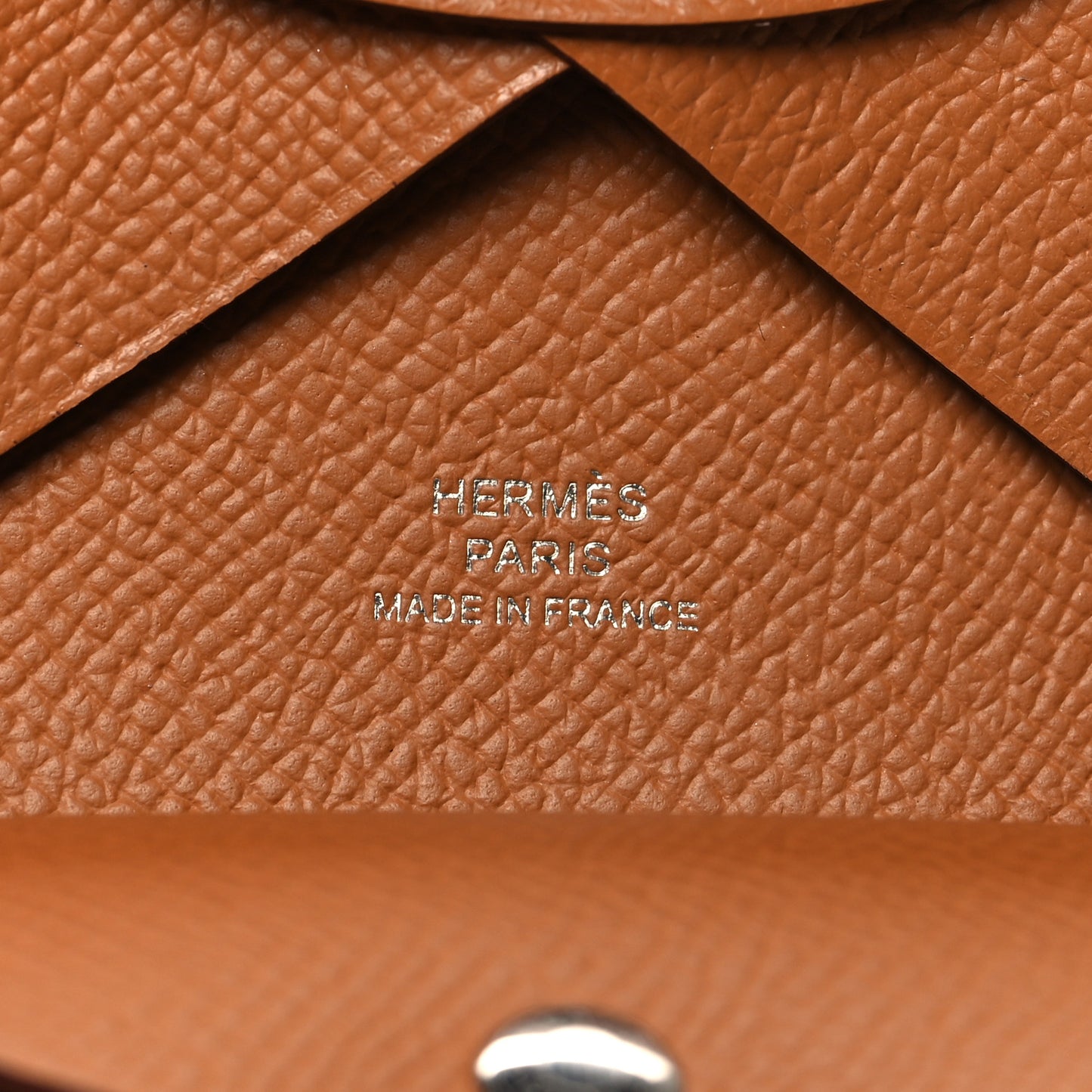 Epsom Calvi Duo Card Case Gold