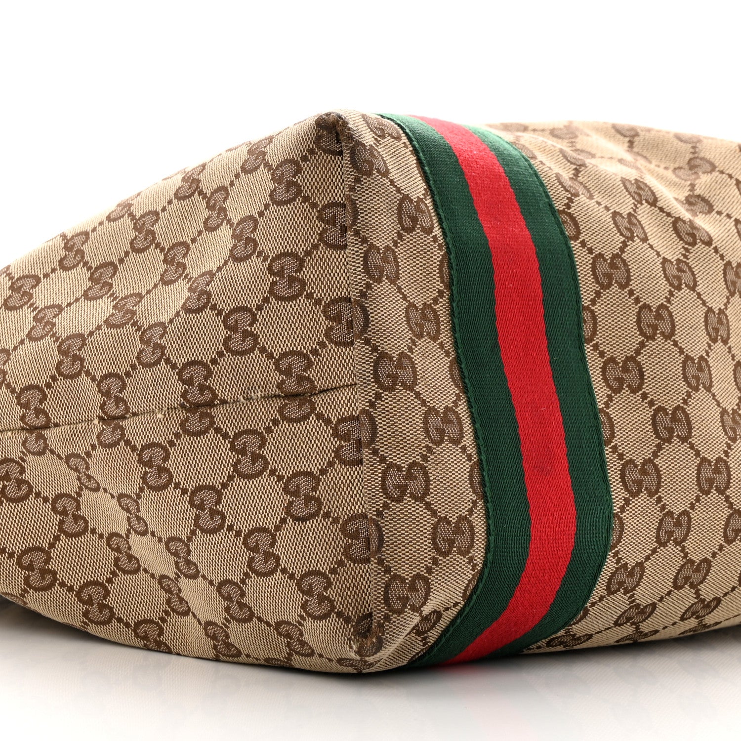 Gucci Monogram Web Large Jolie Tote Brown 9 of 13