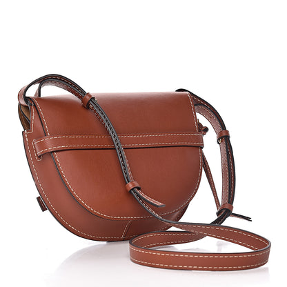 Loewe Calfskin Small Gate Crossbody Bag Rust 3 of 11
