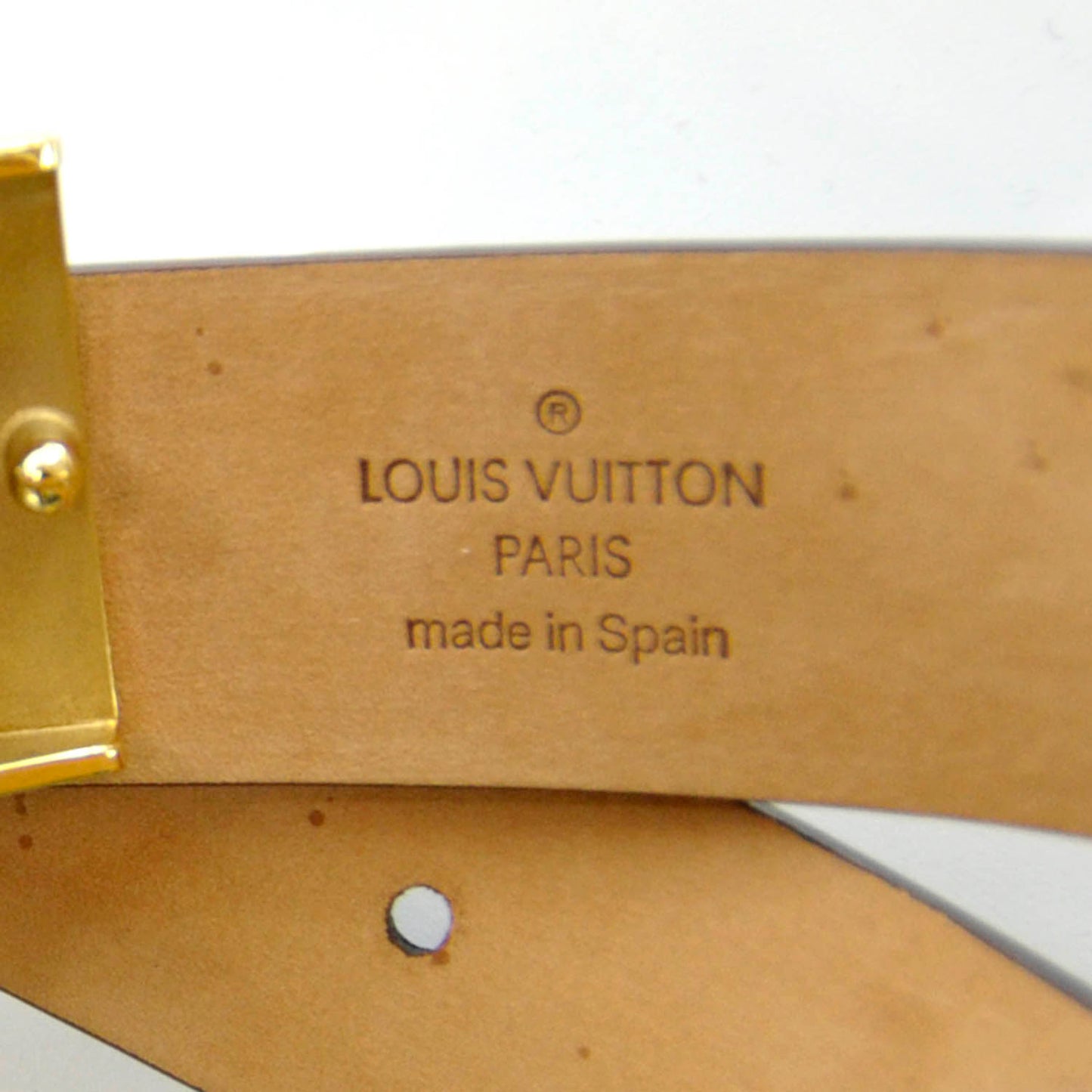 Monogram Belt 34