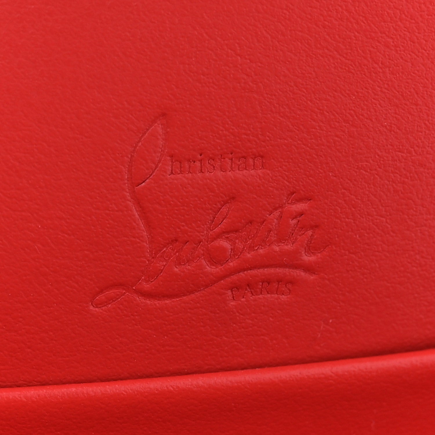 Christian Louboutin Calfskin Mens Loubifunk Spiked Bag White Mineral 6 of 12