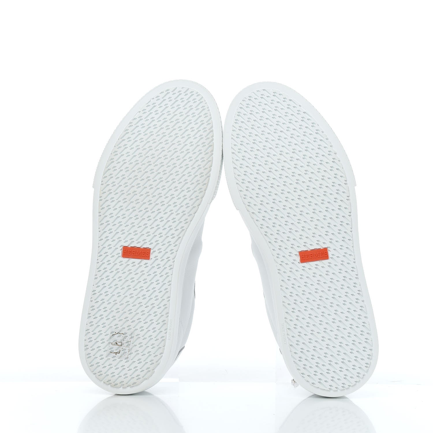 Hermes Calfskin Day Sneakers 40 White 5 of 15