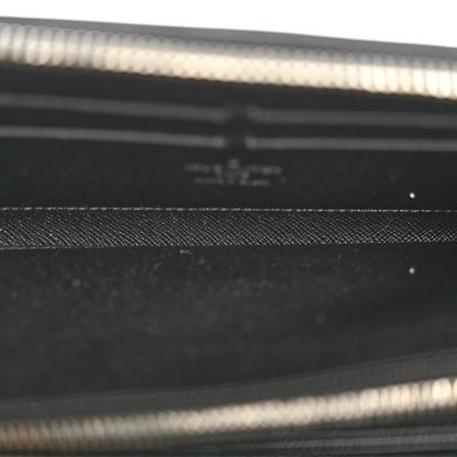 Louis Vuitton Epi Zippy Wallet Black 5 of 12