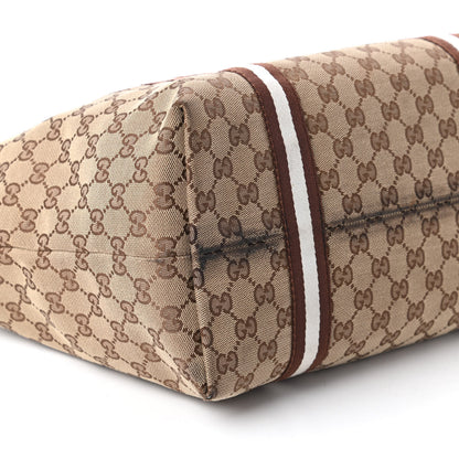 Gucci Monogram Large Jolicoeur Tote White 6 of 11