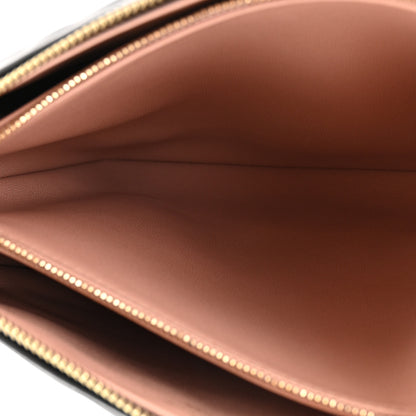 Louis Vuitton Lambskin Embossed Monogram Coussin PM Black 6 of 11