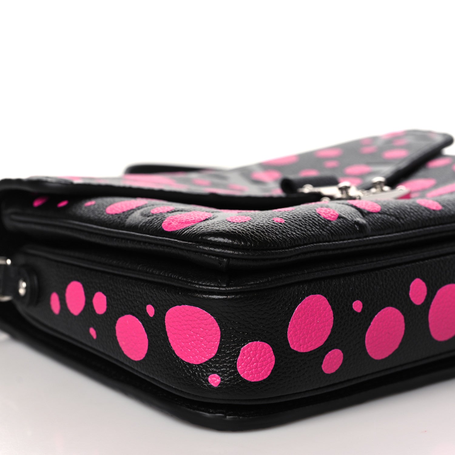 Louis Vuitton LV x YK Empreinte Monogram Giant Pochette Metis Black Fuchsia 7 of 9