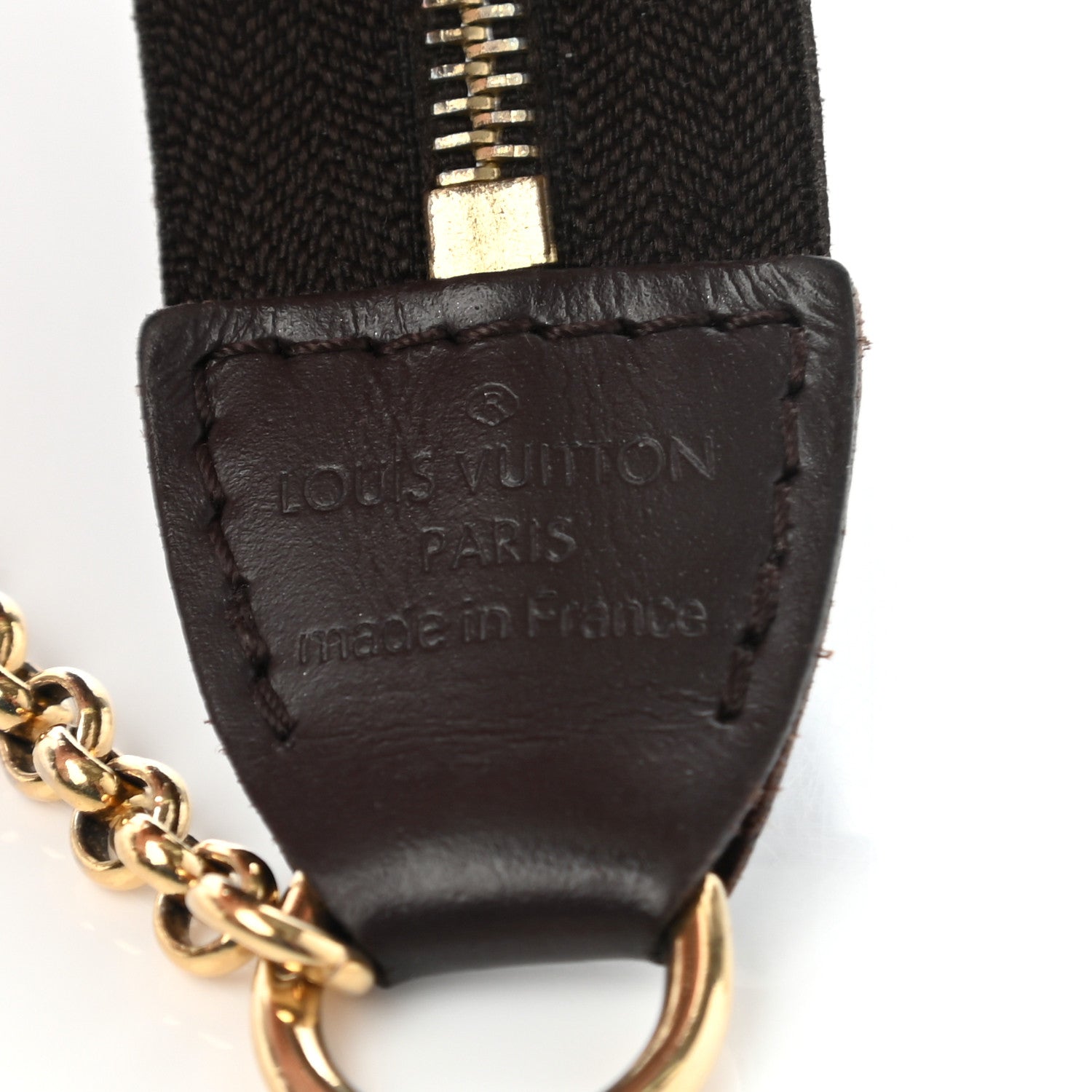 Louis Vuitton Damier Ebene Eva Clutch 6 of 11