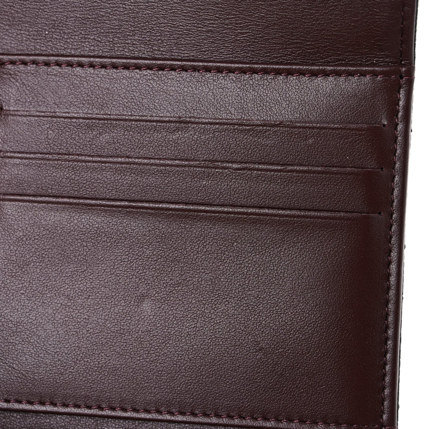 Caviar Quilted Compact Flap Wallet Black