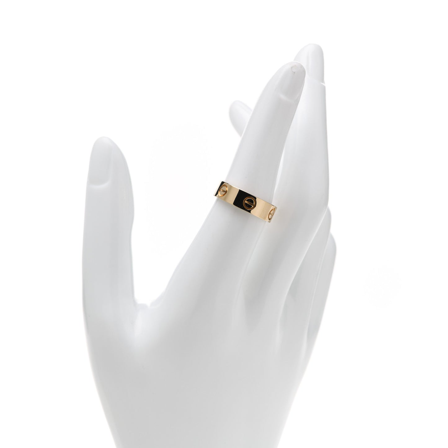 18K Yellow Gold 5.5mm LOVE Ring 54 7