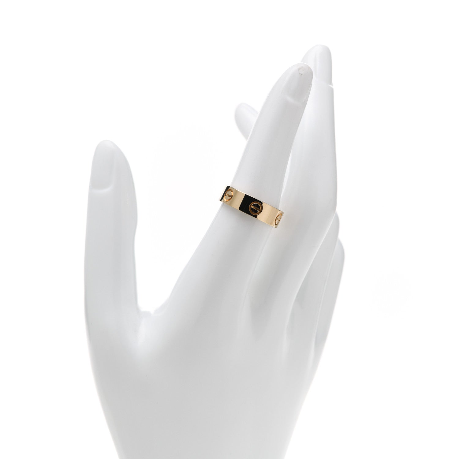 Cartier 18K Yellow Gold 5.5mm LOVE Ring 54 7 2 of 4