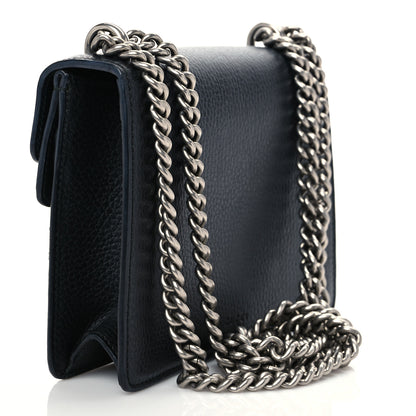 Gucci Calfskin Mini Dionysus Shoulder Bag Black 3 of 9