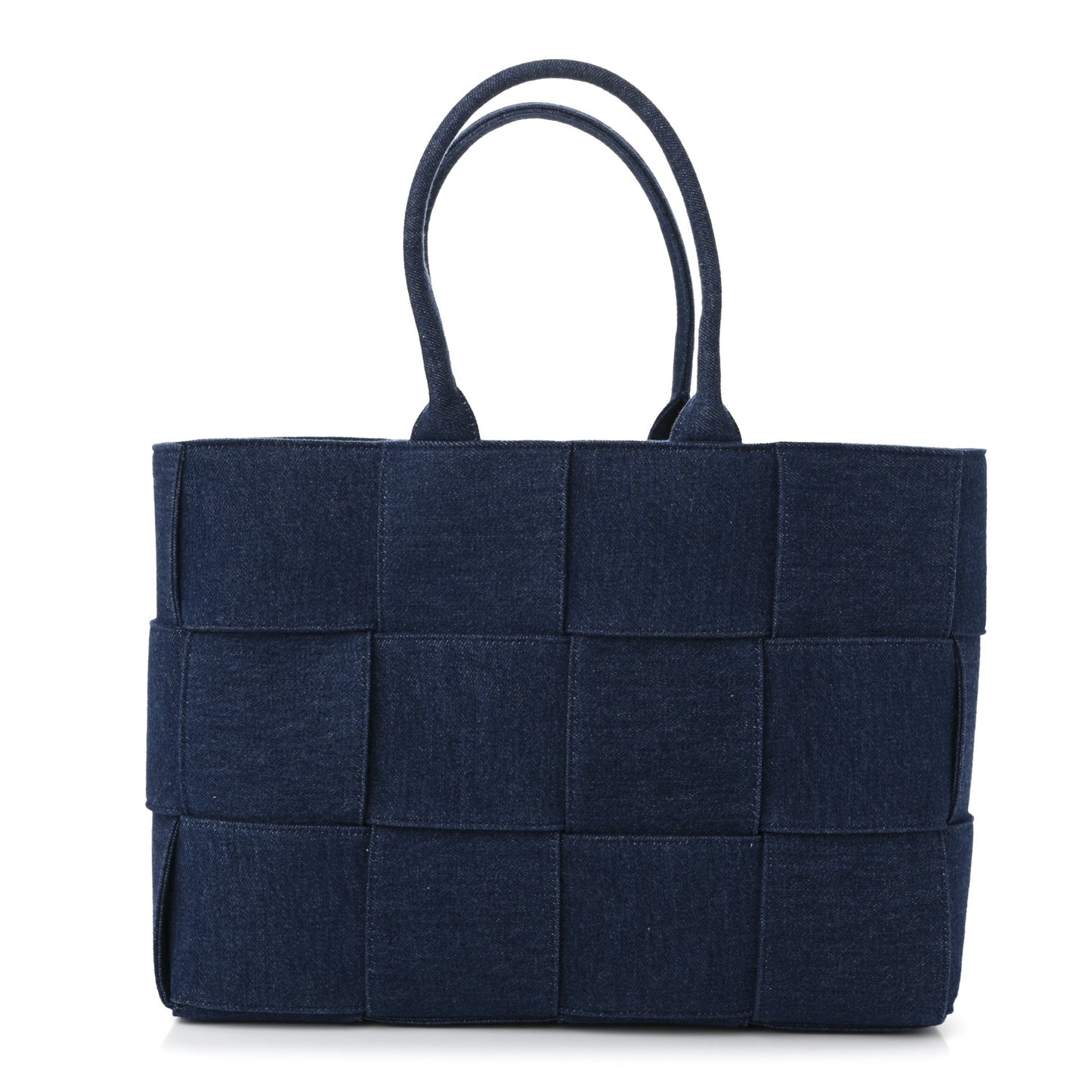 Denim Maxi Intrecciato Mens Arco Tote