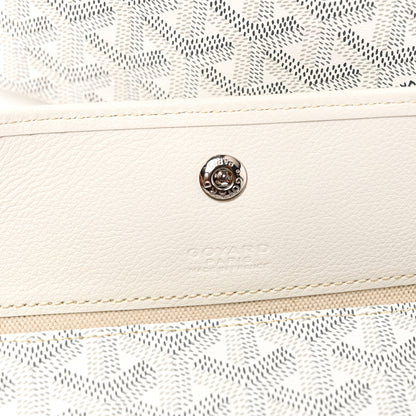 Goyard Goyardine Boheme Hobo White 6 of 10