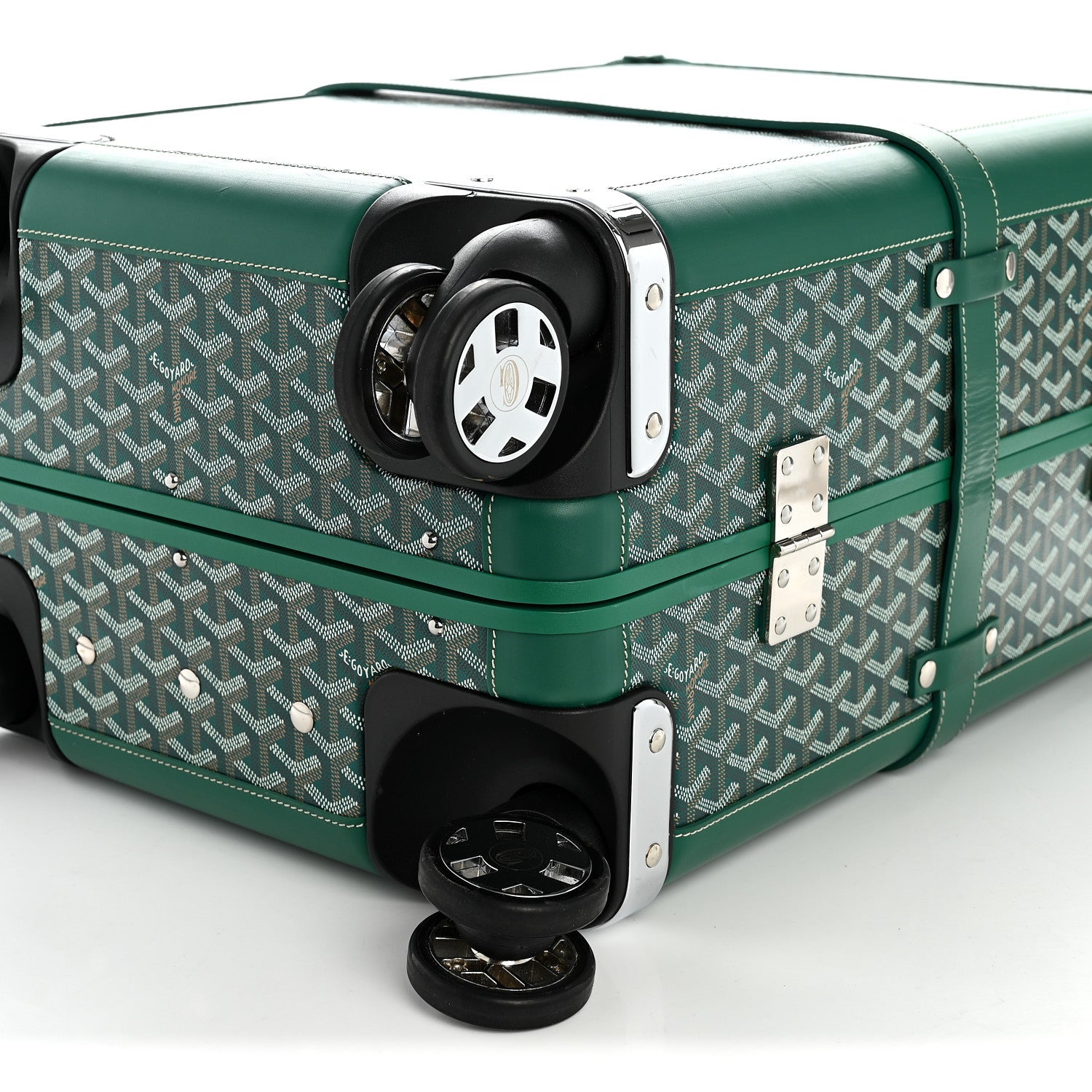 Goyard Goyardine Bourget PM Green 9 of 15