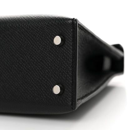 Hermes Epsom Mini Kelly Sellier 20 Black 10 of 13
