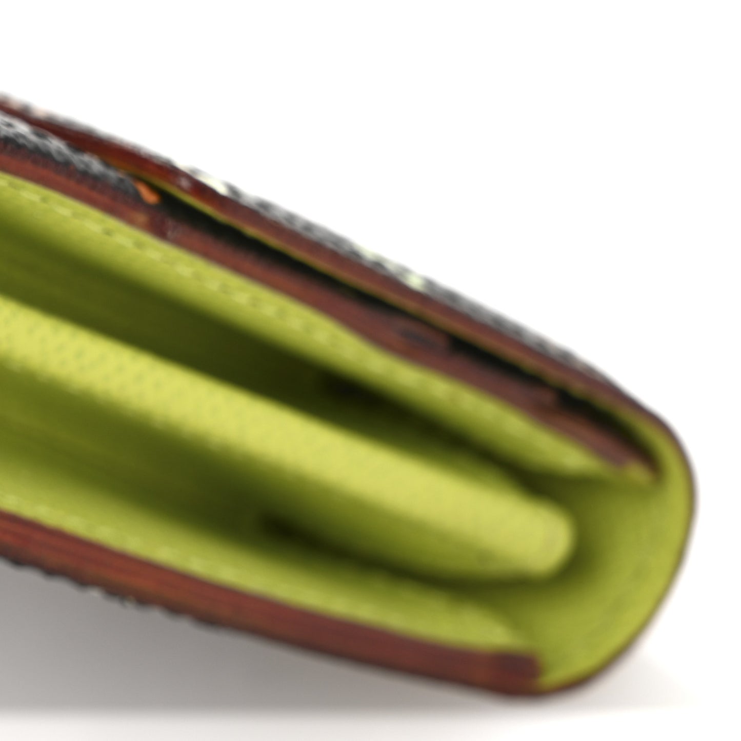 Monogram Multicolor Sarah Wallet Black Pistache