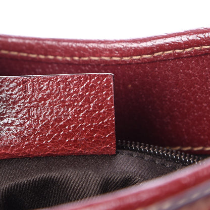 Gucci Monogram Calfskin Shoulder Bag Hobo Red 7 of 7