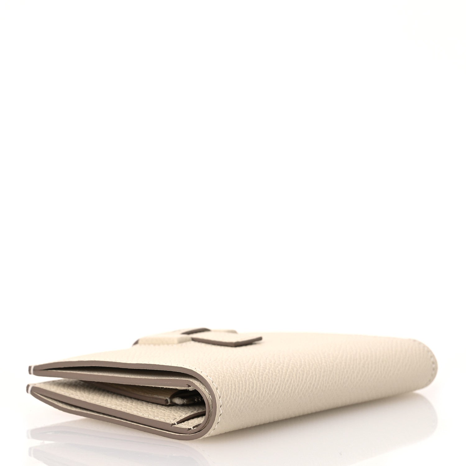 Hermes Epsom H Passant Compact Wallet Craie 4 of 10