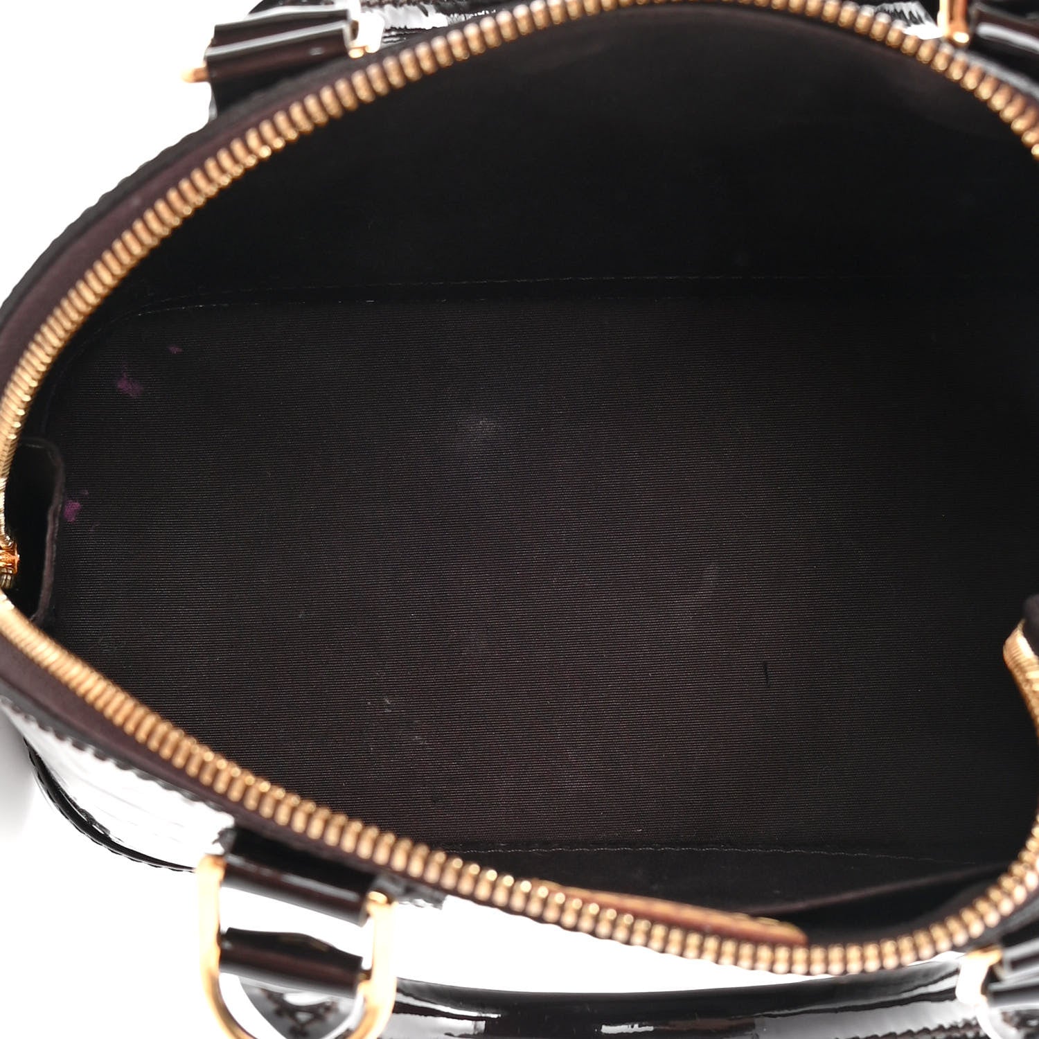Louis Vuitton Vernis Alma BB Amarante 5 of 14