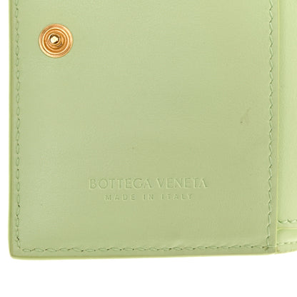 Bottega Veneta Nappa Intrecciato Small Bi-Fold Zip Wallet Fennel 7 of 12