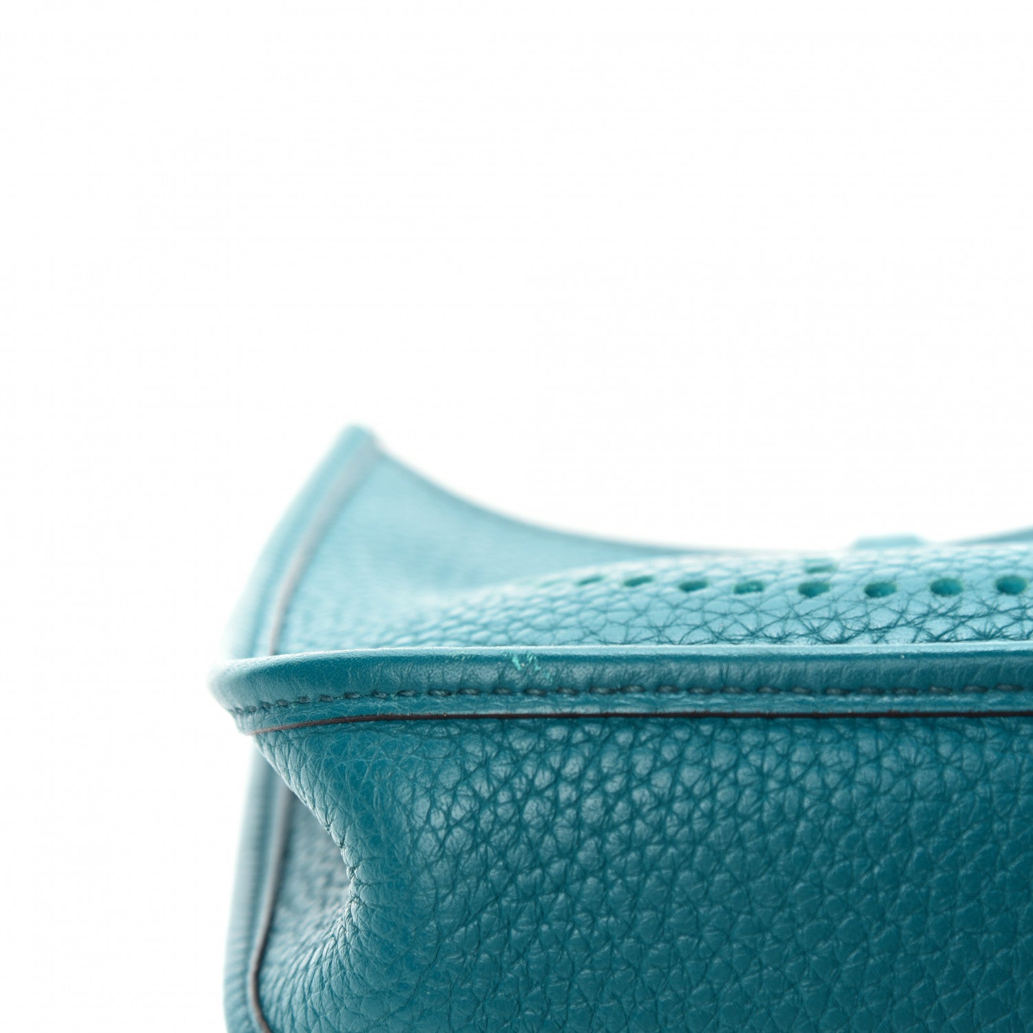 Hermes Taurillon Clemence Evelyne TPM Bleu Izmir 11 of 13