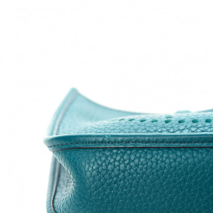 Hermes Taurillon Clemence Evelyne TPM Bleu Izmir 11 of 13