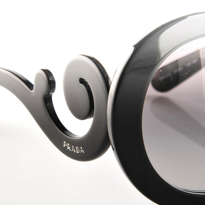 Prada Baroque Sunglasses SPR 27N Black 6 of 6