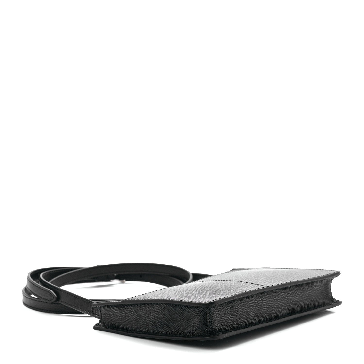 Prada Saffiano Crossbody Bag Black 4 of 11