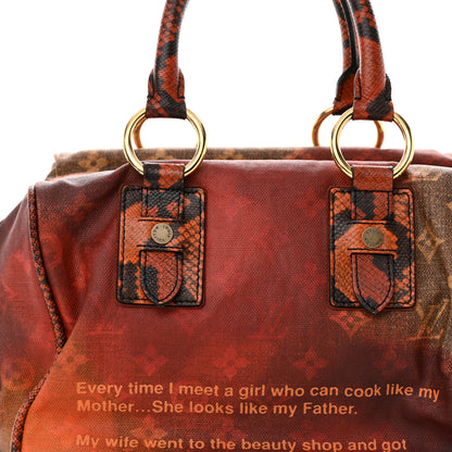 Louis Vuitton Richard Prince Mancrazy Jokes Bag 8 of 10