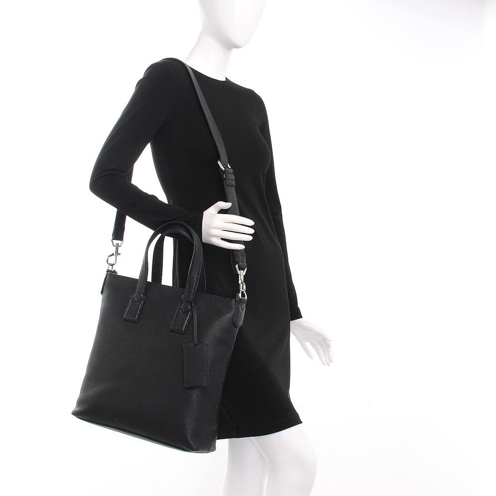 Cuoio Romano Selleria Tote Black