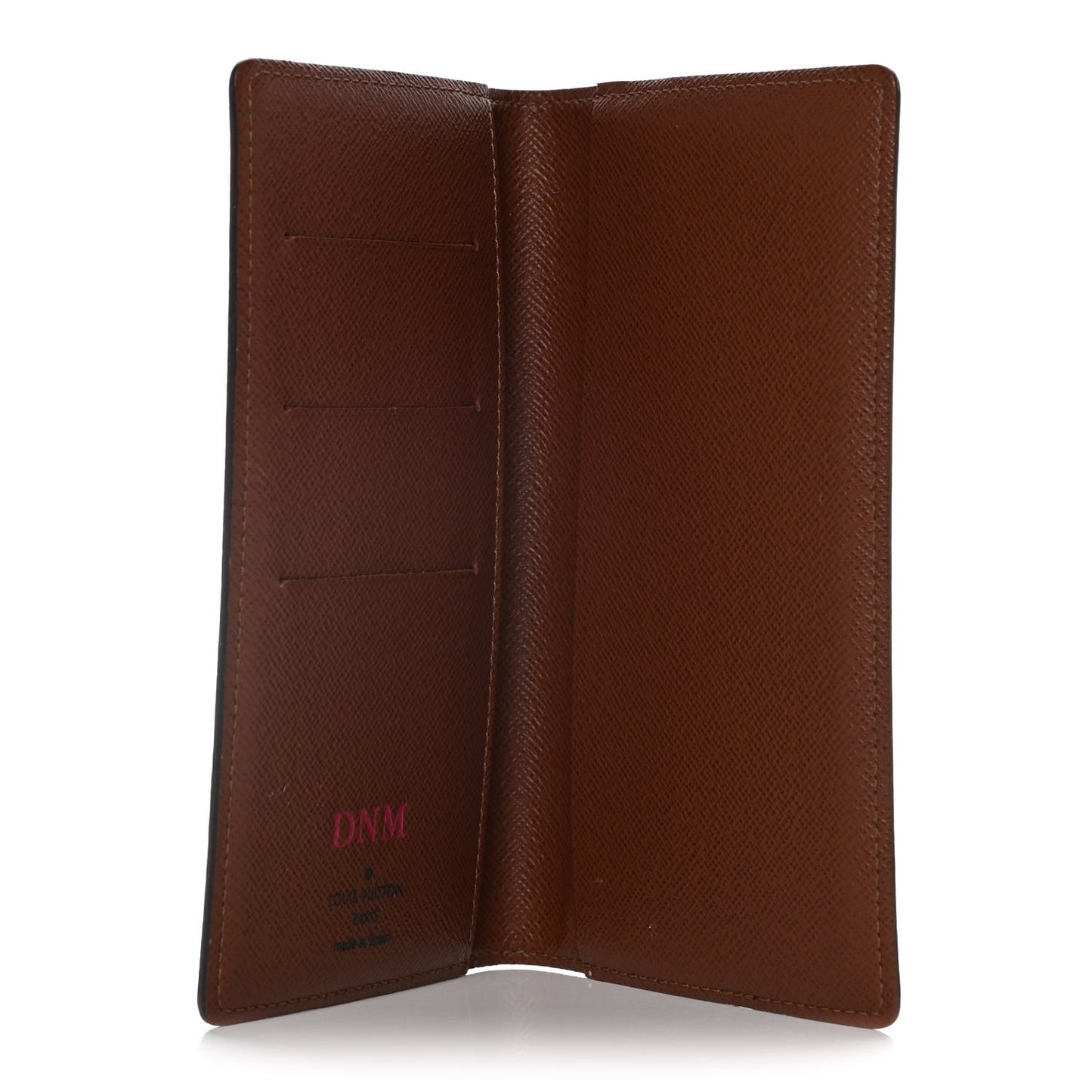 Monogram Checkbook Holder Case Wallet