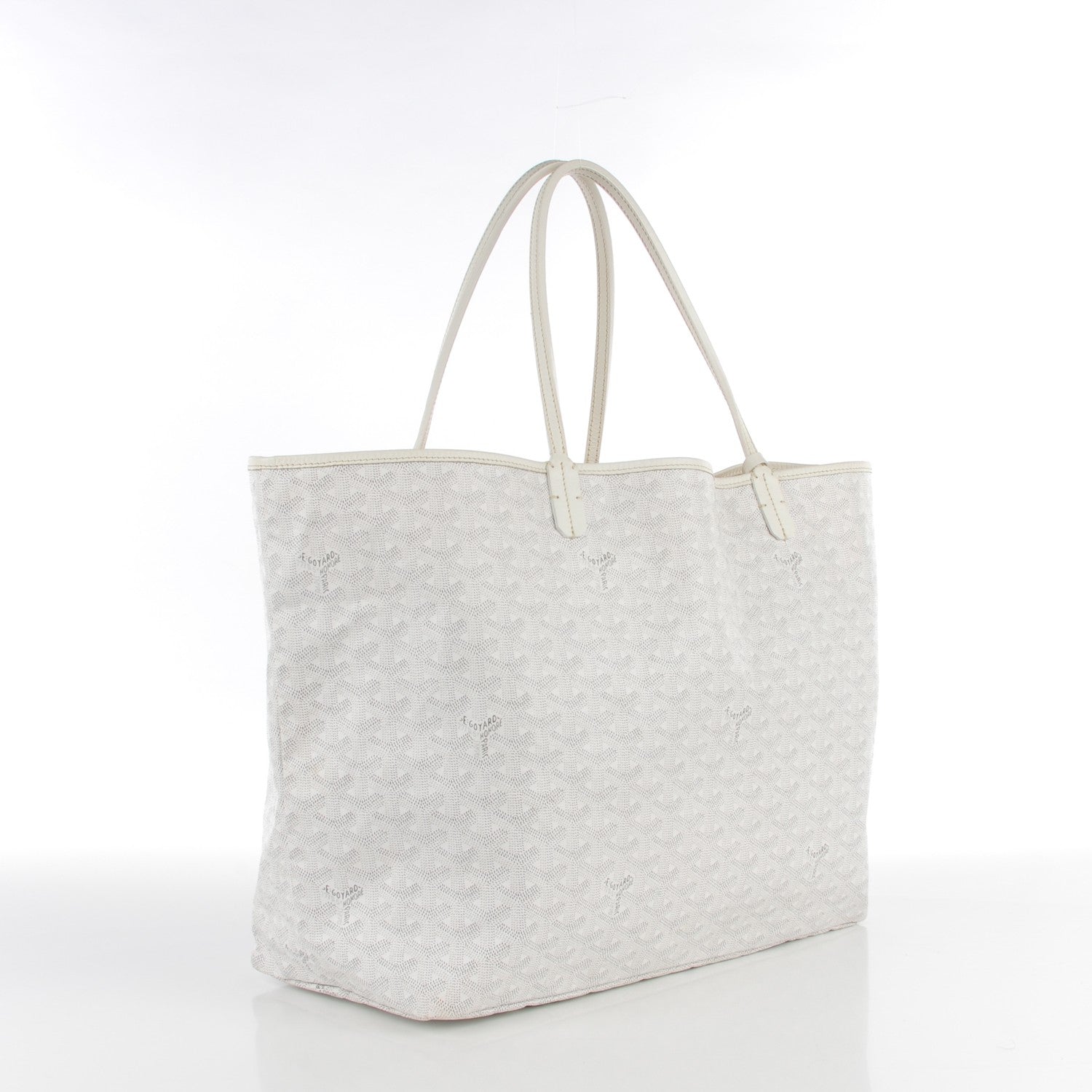 Goyard Goyardine Saint Louis GM White 3 of 7